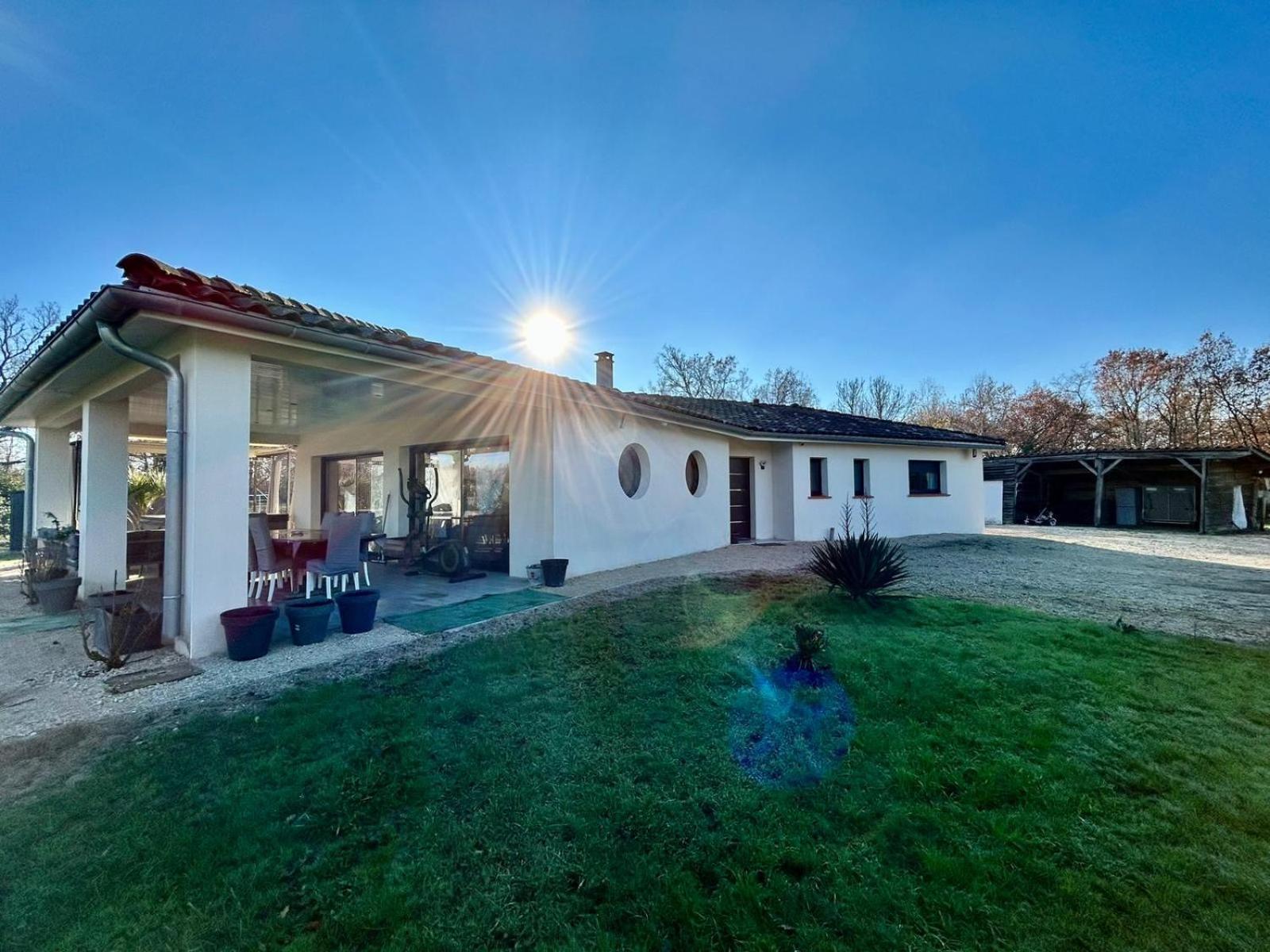 Maison Moderne Au Calme Avec Billard, Jacuzzi, Bain A Remous, Piscine, Babyfoot Labastide-du-Temple Exterior foto