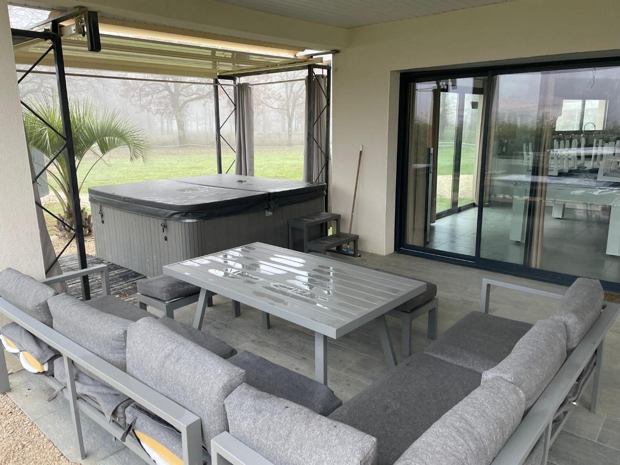 Maison Moderne Au Calme Avec Billard, Jacuzzi, Bain A Remous, Piscine, Babyfoot Labastide-du-Temple Exterior foto